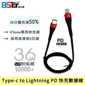 PD-12 蘋果專用快充線(C to L)