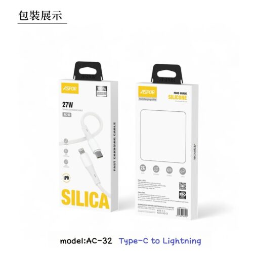 AC-31AC-32 液態QQ線 Q彈手感不打結 PD快充線C to C / C to Lightning