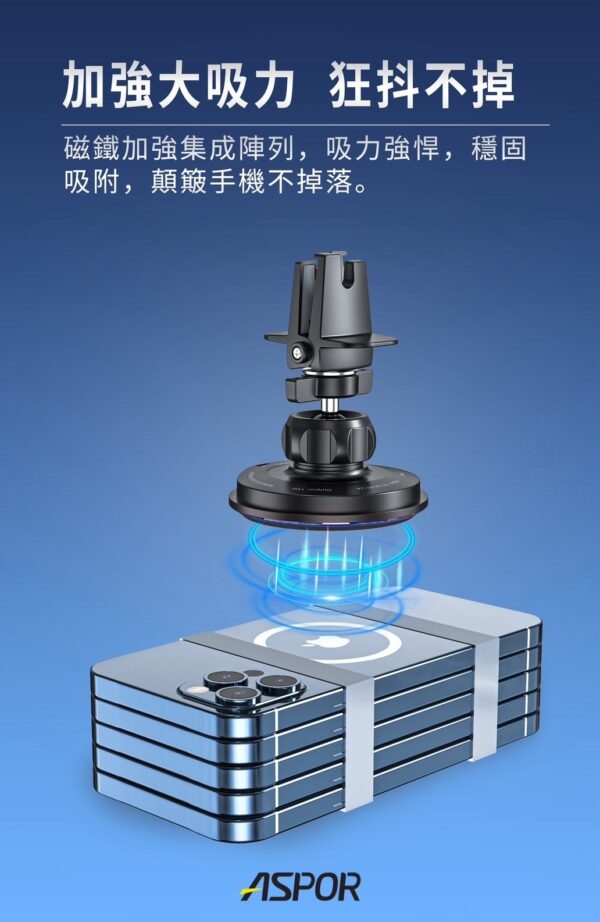 CW-08 車載磁吸無線充 Magsafe 15W