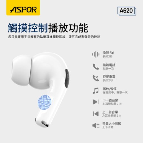 A620 TWS無線藍牙耳機(五代)