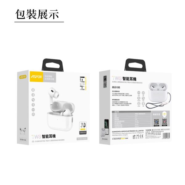 A620 TWS無線藍牙耳機 支援無線充 觸摸控制(五代)