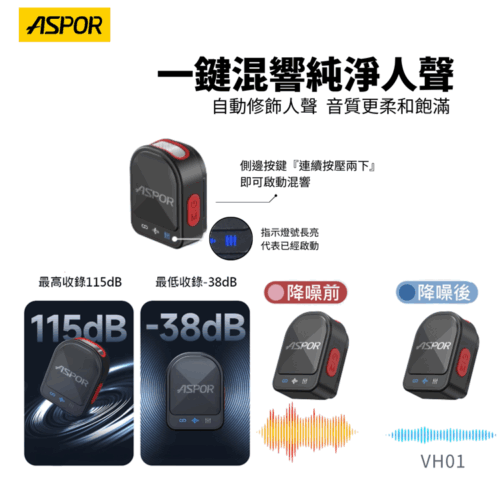 4 VH01 無線磁吸麥克風