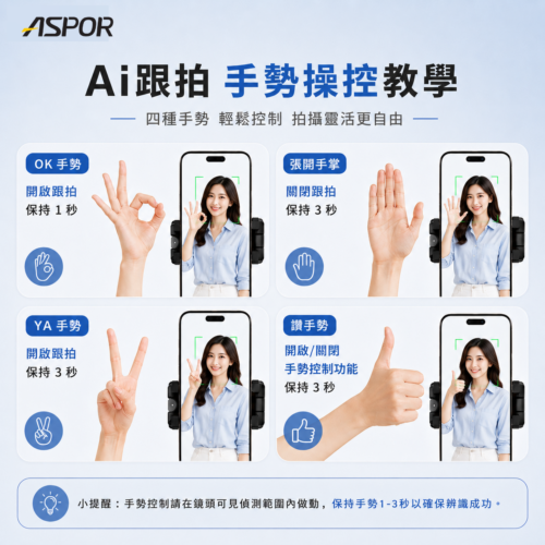 S18 PLUS AI智能跟拍穩定器