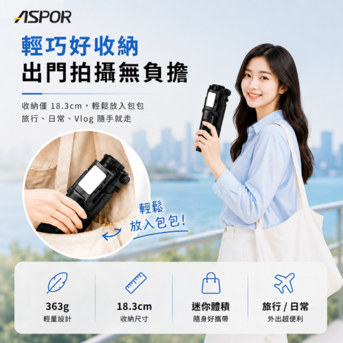 S18 PLUS AI智能跟拍穩定器