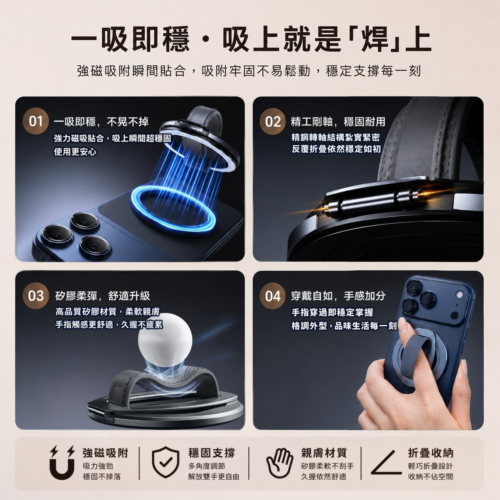 X96 磁吸手機支架環